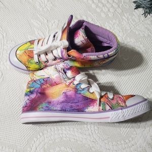 Xhilaration high tops shoes tie dye 4